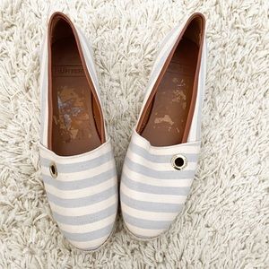 Hunter espadrilles striped flats
